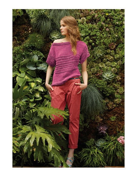 Shirt mit Fallmaschenstreifen S9995 - Download