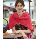 Poncho-Tuch mit Rüschensaum S9975 - Download