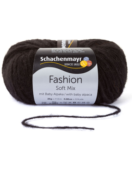 Fashion Soft Mix - Schachenmayr 00099 - schwarz
