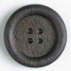 Holzknopf dunkelbraun 23 mm - Dill